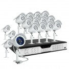 16CH H.264 960H DVR Security System with 16 700TVL Camera & 2TB HD