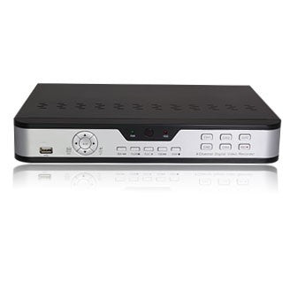 4 Channel H.264 Security DVR w/ 960H Real-Time 30FPS Recording & 2TB HDD