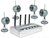 4 Channel 720P NVR with 4 Outdoor Bullet WiFi Network IP Cameras